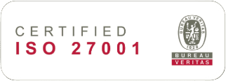 Certified ISO 27001 — Bureau Veritas